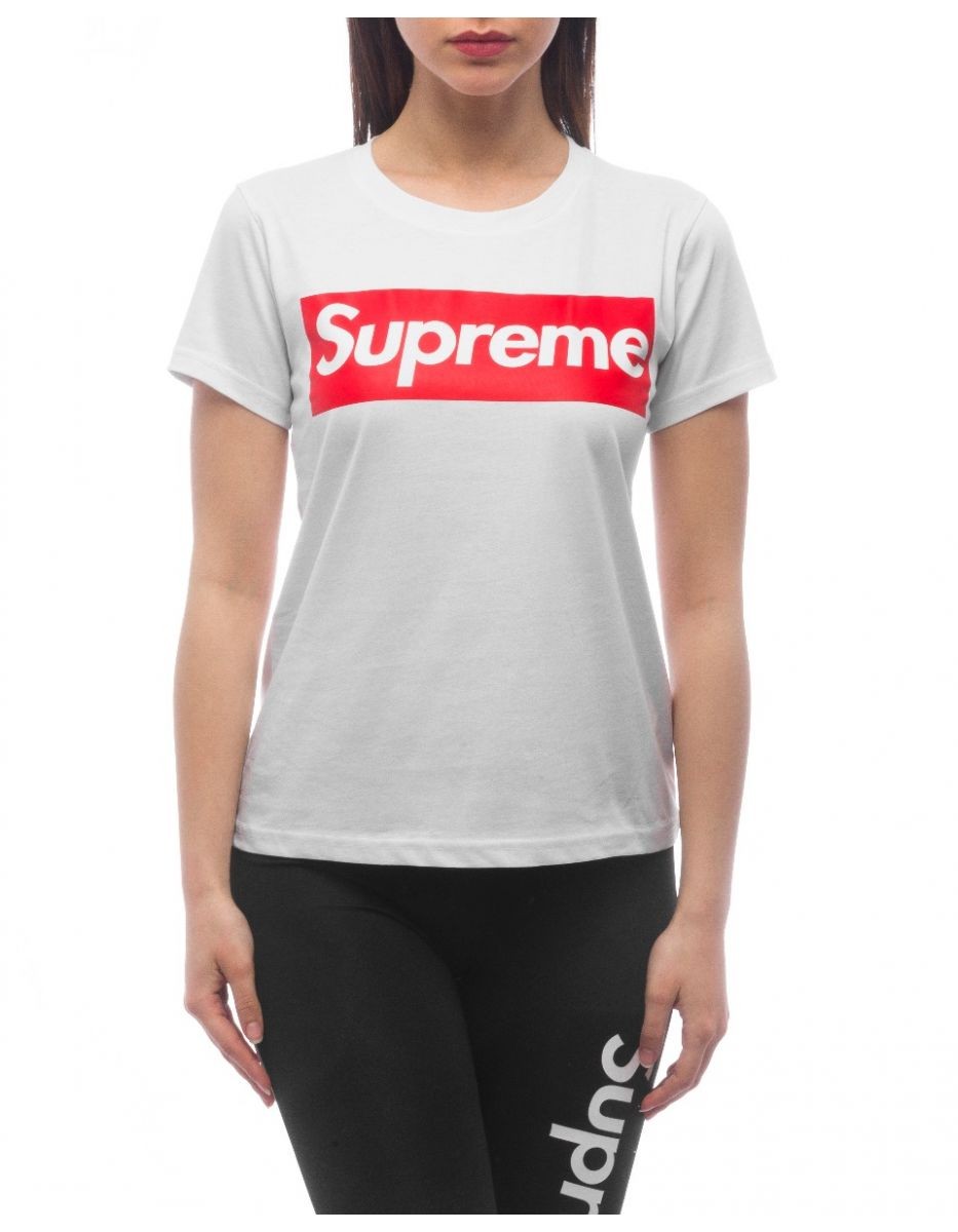 Supreme Women's T-Shirt Sofy White 20016-TPR-19-002-3003 ✓Women's T