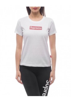 T-shirt Supreme Femme Manche Print Valery Blanc | SUPREME T-shirts pour femmes | scorer.es