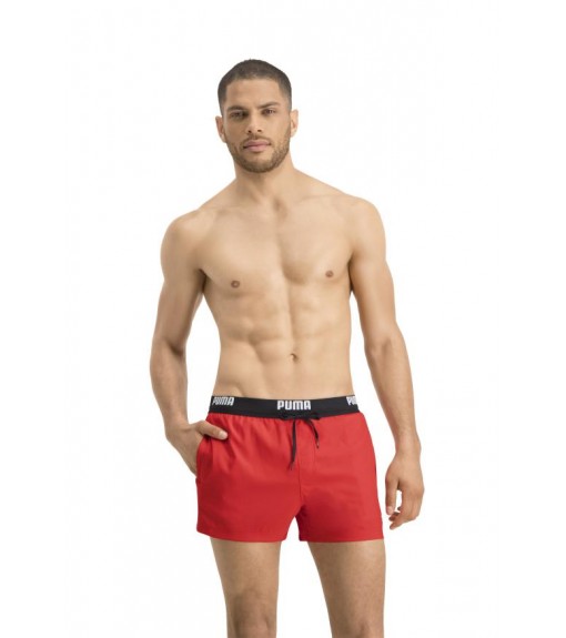 Puma Men's Swimwear Logo Short Red 100000030-002 | Men's Swimsuits | scorer.es
