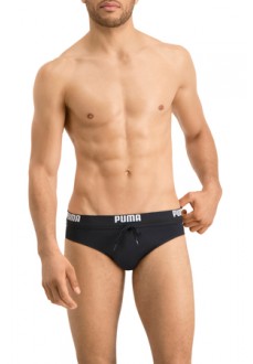 Puma Men's Swimwear Logo Swim Black 100000026-200 | Men's Swimsuits | scorer.es