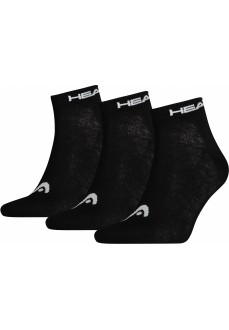 Head Socks Quarter 3P Black 761011001-200 