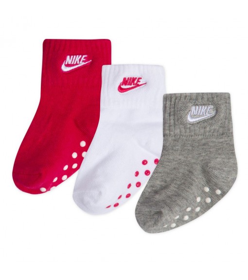 Nike Socks 3Pk Grip Quarter Several Colours NN0050-A4Y | NIKE Socks for Kids | scorer.es