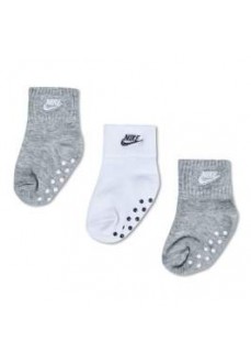 Nike Socks 3Pk Grip Quarter Grey/White NN0050-042