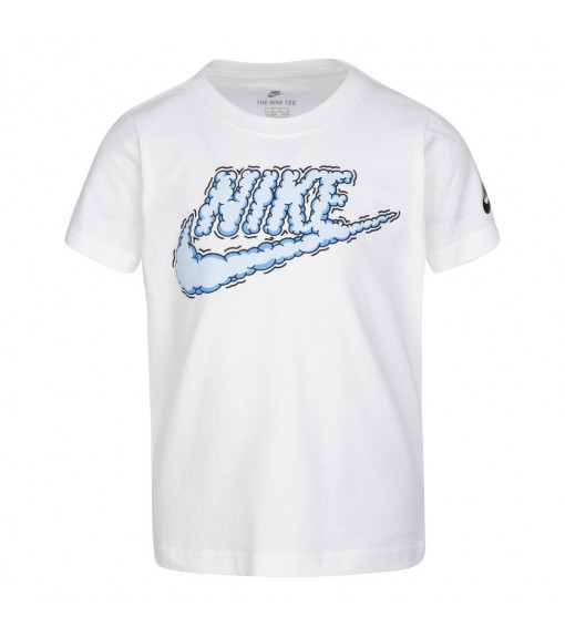 Nike Kids' Futura Clouds Ss Tee White T-Shirt 86G130-001 | NIKE Kids' T-Shirts | scorer.es