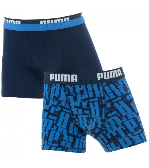 Boxer Puma Niños Logo AOP 2P Bluees | PUMA Underwear | scorer.es