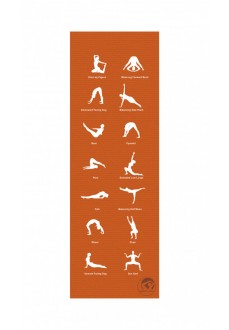 Tapis de yoga Atipick 180*60*0.05Cm Orange
