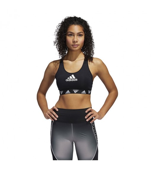 Adidas Don't Rest Alphaskin Women's Sports Bra Badge Black/White FT3129 | Sports bra | scorer.es