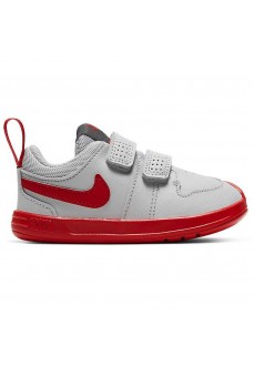 Nike Kids' Shoes Pico 5 White/Red AR4162-004