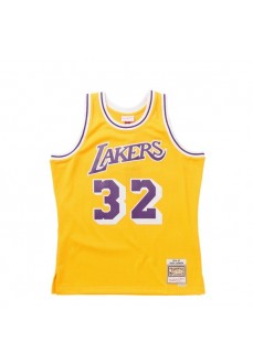 T-shirt Mitchell & Ness Los Angeles Lakers Jaune SMJYGS18175-LALLTGD84EJH | Mitchell & Ness Vêtements de Basketball | scorer.es