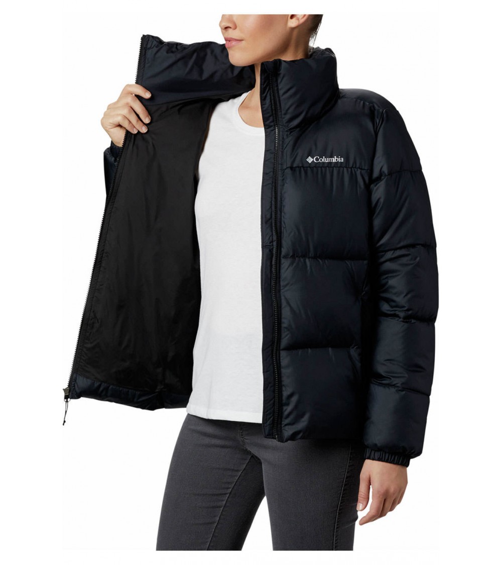 manteau columbia puffect femme