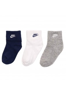 Nike Socks 3Pk Grip Quarter Various Colours PN0050-U9J | NIKE Socks for Kids | scorer.es
