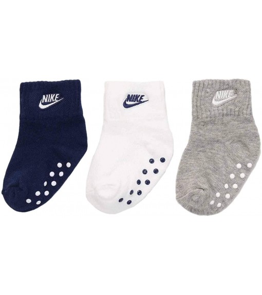 Nike Socks 3Pk Grip Quarter Various Colours NN0050-U9J | NIKE Socks for Kids | scorer.es