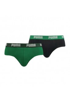 Boxer Puma Basic Brief 2P VERT 521030001-327 | PUMA Sous-vêtements | scorer.es