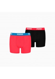 Puma Kids' Boxer Basic Black/Red 505011001-786 | PUMA Underwear | scorer.es
