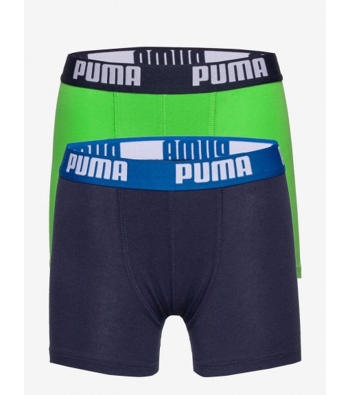 Boxer Enfant Puma Basic Marine/Vert 505011001-686 | PUMA Sous-vêtements | scorer.es
