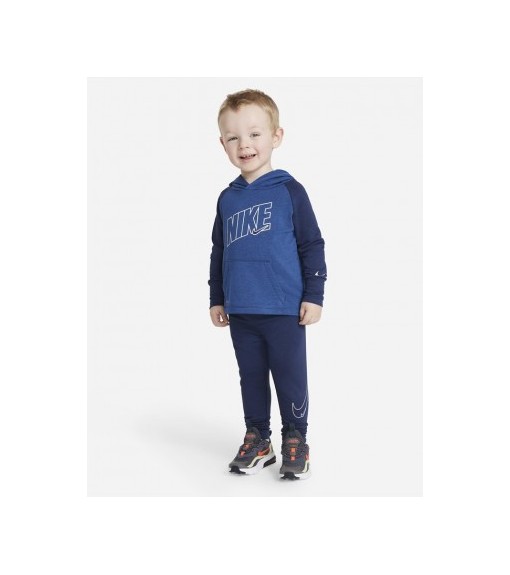 Nike infant Tracksuit Drifit Set Blue 66H528-C1D | NIKE Kid's Tracksuits | scorer.es