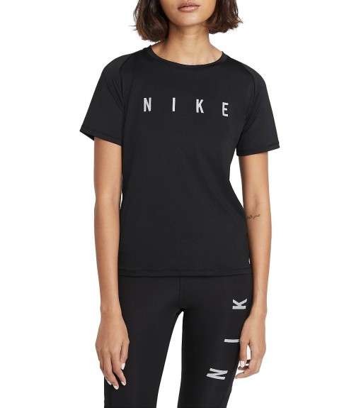 Nike Women's T-Shirt Miler Run Division Black DC5236-010 | NIKE Running T-Shirts | scorer.es