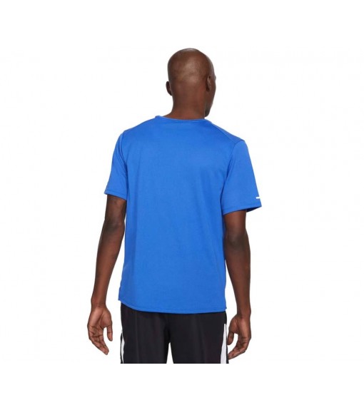 tofu Educación moral auxiliar Camiseta Hombre Nike Dri-Fit Miler Wild Run Azul DA0216-480