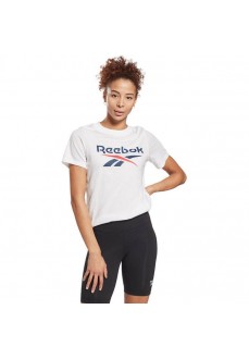 Reebok Women's T-Shirt Identity Logo White GI6706 | Women's T-Shirts | scorer.es
