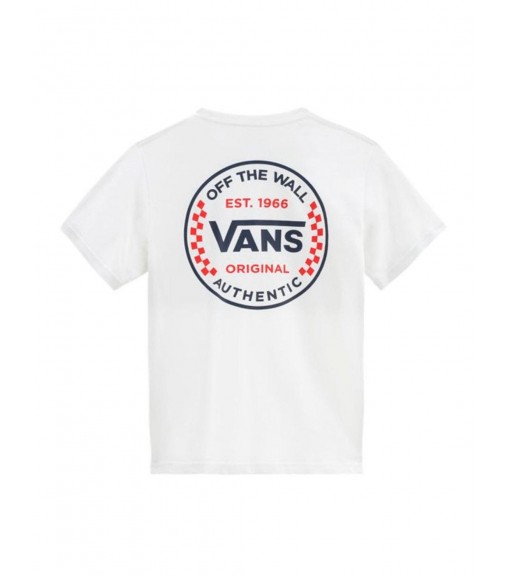 Vans Kids' T-Shirt By Authentic Checker White VN0A543ZWHT1 | VANS Kids' T-Shirts | scorer.es
