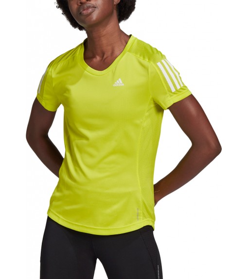 Adidas Women's T-Shirt Own The Run yellow GJ9983 | ADIDAS PERFORMANCE Running T-Shirts | scorer.es