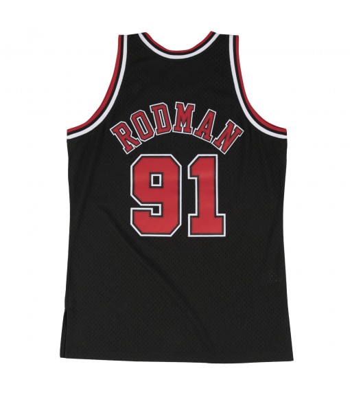 Mitchell & Ness Men's T-Shirs Chicago Bulls Dennis Rodman Blakc SMJYGS18152-CBUBLCK97DRD | MITCHELL Basketball clothing | sc...