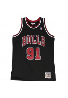 Maillot Homme Mitchell & Ness Chicago Bulls Dennis Rodman Noir SMJYGS18152-CBUBLCK97DRD | Mitchell & Ness Vêtements de Basket...