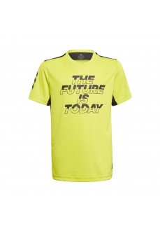 Adidas Kids' T-Shirt XFG Aeroready Yellow GM8460