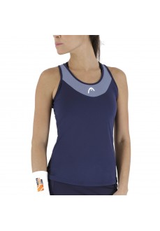 Head Women's Padel T-Shirt Tenley Top Navy | Paddle tennis clothing | scorer.es