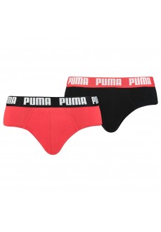 Caleçons Puma Basic 2 Noir/Rouge 521030001-005 | PUMA Sous-vêtements | scorer.es