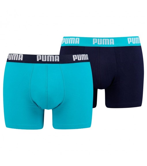 Boxer Puma Basic 2P Aqua/Marin 100000884-005 | PUMA Sous-vêtements | scorer.es