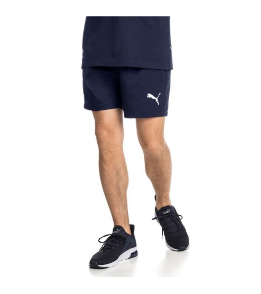 Puma Men's Shorts Active Navy Blue 586728-06 ✓Men's Sweatpants PUMA