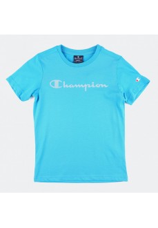Champion Kids' T-shirt Round neck Blue 305169-BS070-HAO | Kids' T-Shirts | scorer.es