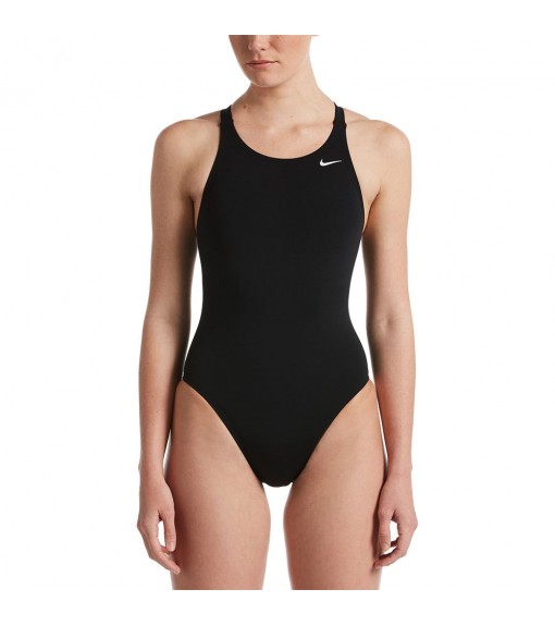 camuflaje Prestigioso Brújula Bañador Mujer Nike Swim Hydrastrong Negro NESSA001-001