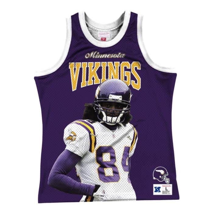 Mitchell & Ness Men's Mitchell & Ness White Minnesota Vikings