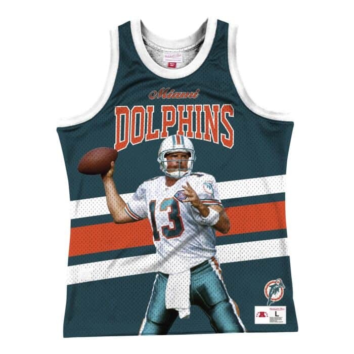 Mitchell & Ness Miami Dolphins Dan Marino Swingman Jersey MSTKSC190