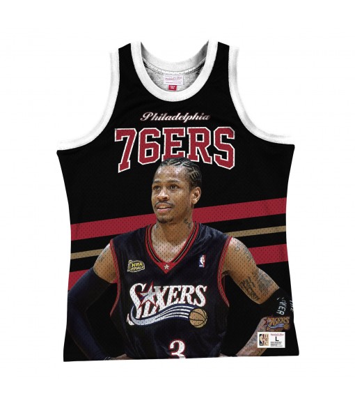 Mitchell & Ness Philadelphia 76ers Allen Iverson Swingman Jersey MSTKSC19048-P76BLCKAIV | MITCHELL Basketball clothing | sco...