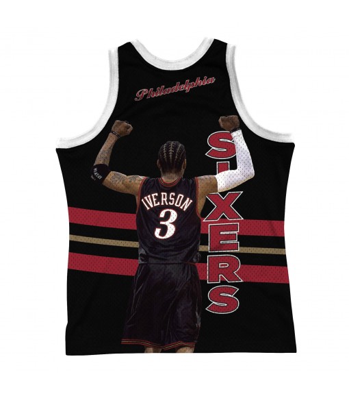 T-shirt Homme Mitchell & Ness Philadelphia 76ers Allen Iverson Plusieurs Couleurs MSTKSC19048-P76BLCKAIV | Mitchell & Ness Vê...