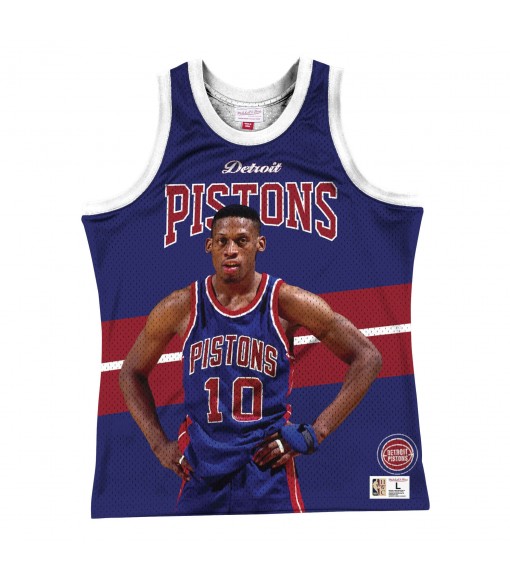 Camiseta Hombre Mitchell & Ness Detroit Pistons Dennis Rodman Varios Colores MSTKSC19048-DPIROYADRD | Camisetas Hombre Mitche...