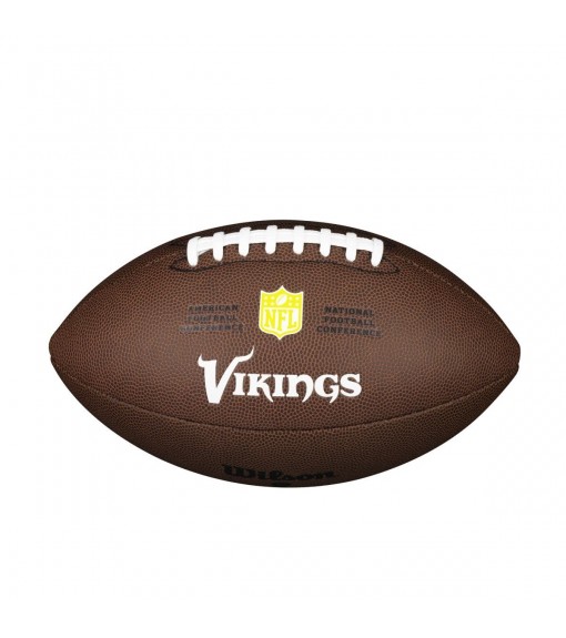 Ballon de football américain Wilson Minnesota Vikings Marron WTF1748XBMN | WILSON Ballons de rugby | scorer.es