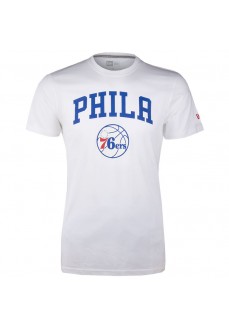T-shirt Homme New Era Philadelphia 76ERS Blanc 11546141 | NEW ERA T-shirts pour hommes | scorer.es