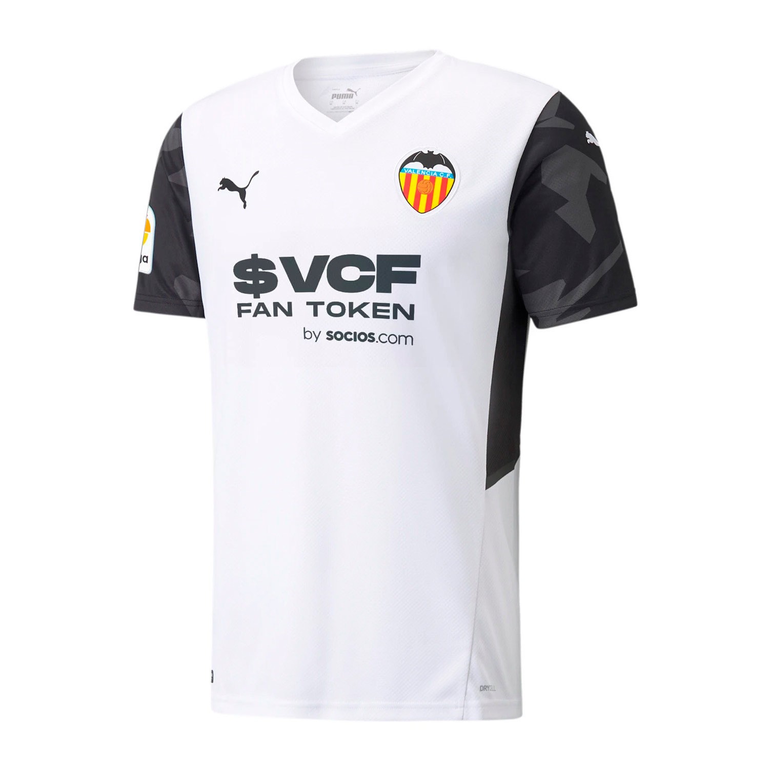 Cumplido colina híbrido Camiseta Hombre Puma Valencia C.F 2021/2022 Blanco 759336-01