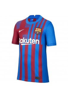 Nike FC Barcelona Kids' Home Shirt 2021/2022 Blue/Maroon CV8222-42
