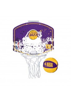 Mini Panier Wilson NBA LA Lakers Violet WTBA1302L | WILSON Mini paniers de basketball | scorer.es
