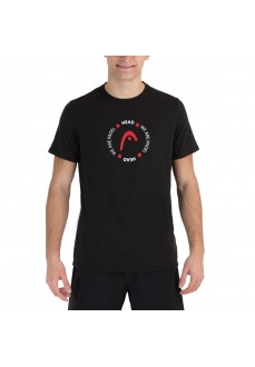 Head Button Men's T-shirt 811651 BK | Paddle tennis clothing | scorer.es