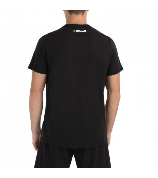 Head Button Men's T-shirt 811651 BK | HEAD Paddle tennis clothing | scorer.es