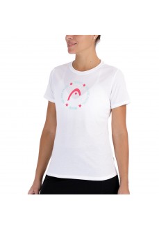 Head Button Women's T-shirt 814701 WH | Paddle tennis clothing | scorer.es