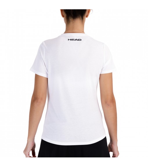 Head Button Women's T-shirt 814701 WH | HEAD Paddle tennis clothing | scorer.es