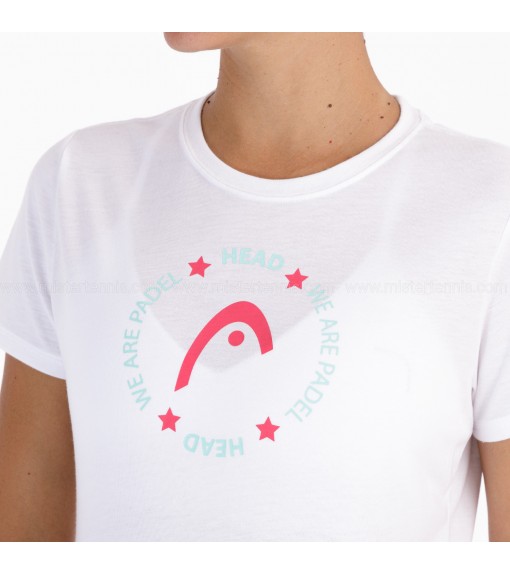 Camiseta Mujer Head Button 814701 WH | Ropa pádel HEAD | scorer.es