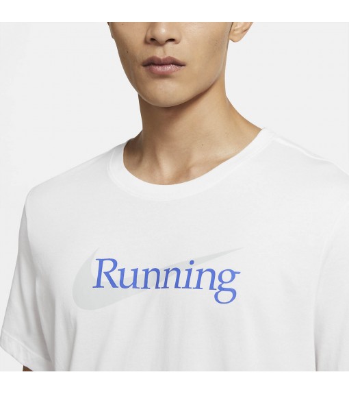 Nike Dri-Fit Men's T-shirt CW0945-100 | NIKE Running T-Shirts | scorer.es